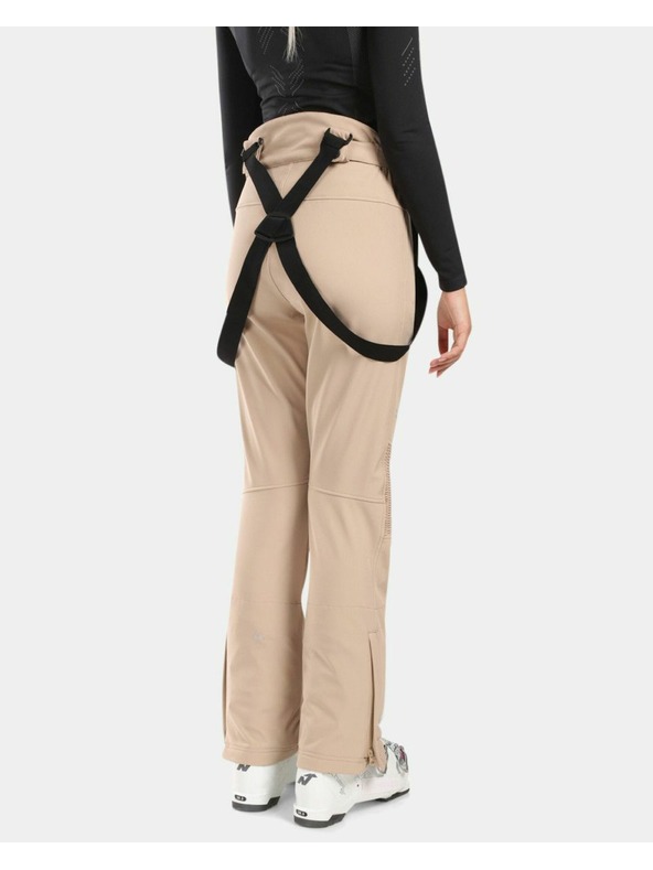 Kilpi Ženske softshell skijaške hlače Kilpi DIONE-W Bež
