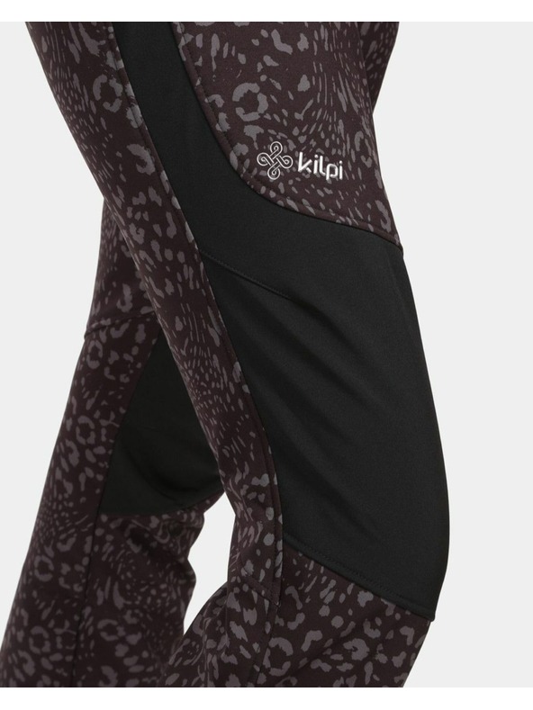 Kilpi Ženske softshell skijaške hlače Kilpi TORIEN-W Crna