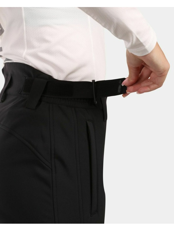 Kilpi Kilpi RHEA-W ženske Softshell skijaške hlače crne