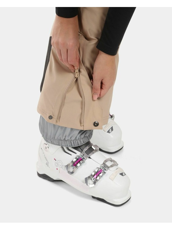 Kilpi Ženske skijaške hlače Kilpi ELARE-W Bež