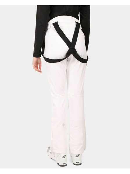 Kilpi Ženske softshell skijaške hlače Kilpi DIONE-W Bijele