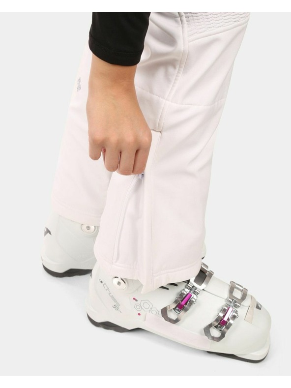 Kilpi Ženske softshell skijaške hlače Kilpi DIONE-W Bijele