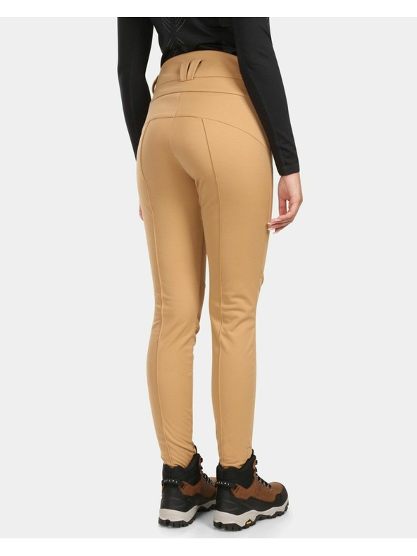 Kilpi Ženske softshell skijaške hlače Kilpi MAURA-W Bež
