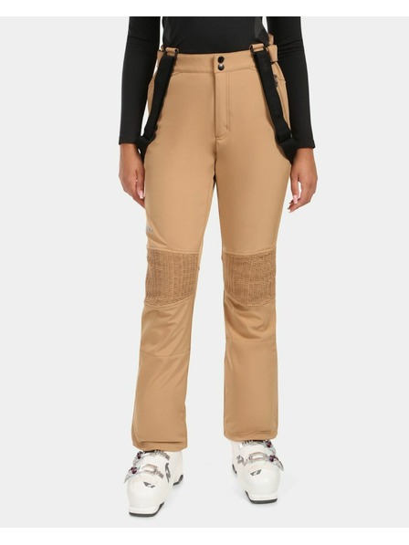 Kilpi Ženske softshell skijaške hlače Kilpi DIONE-W Bež