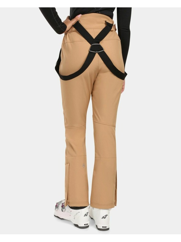 Kilpi Ženske softshell skijaške hlače Kilpi DIONE-W Bež