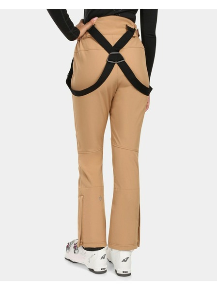 Kilpi Ženske softshell skijaške hlače Kilpi DIONE-W Bež
