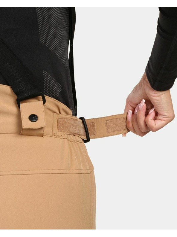 Kilpi Ženske softshell skijaške hlače Kilpi DIONE-W Bež