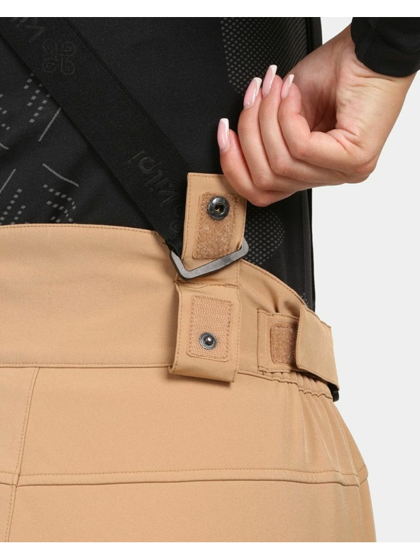 Kilpi Ženske softshell skijaške hlače Kilpi DIONE-W Bež