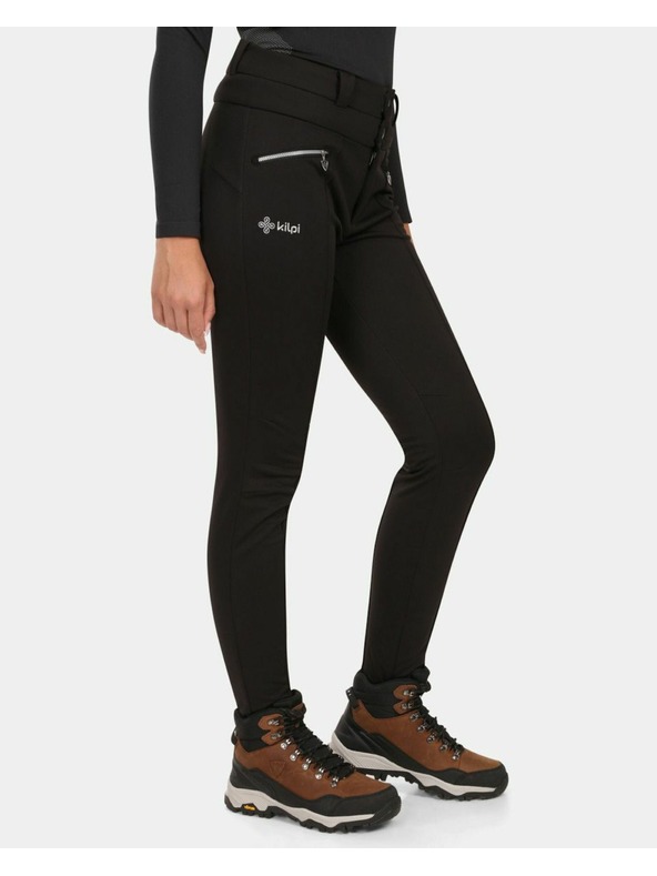 Kilpi Ženske skijaške softshell hlače Kilpi MAURA-W crne