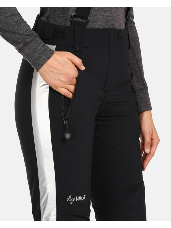 Kilpi Ženske luksuzne skijaške hlače Kilpi LTD THEMIS-W Crna