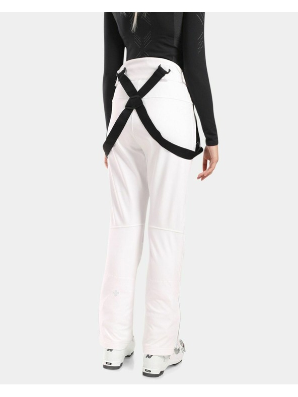 Kilpi Ženske softshell skijaške hlače Kilpi DIONE-W Bijele