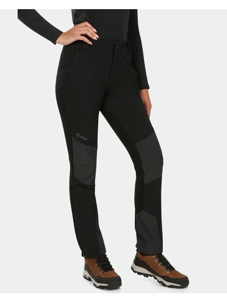 Kilpi Ženske outdoor hlače Kilpi NUUK-W Crna