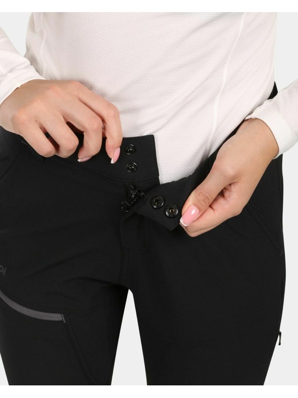 Kilpi Ženske vanjske hlače Kilpi VILLAIN-W Black
