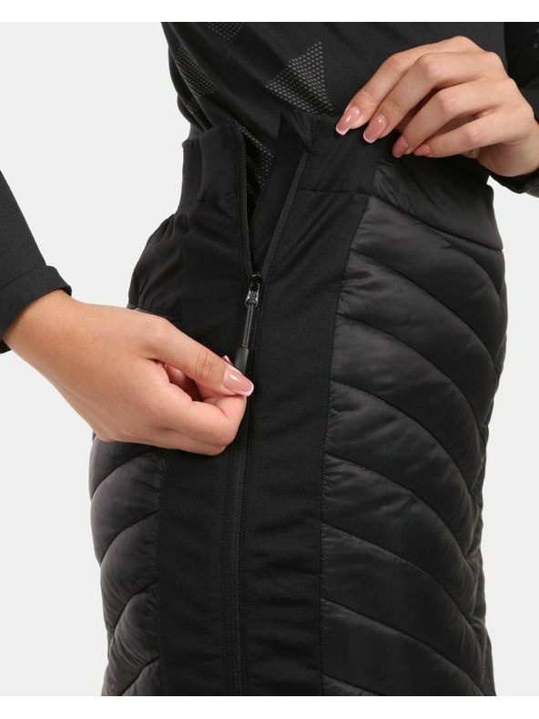 Kilpi Ženska toplinska suknja Kilpi TANY-W Crna