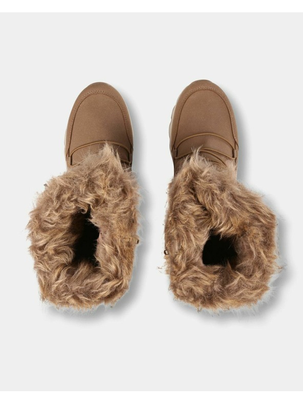 Kilpi Ženske čizme za snijeg Kilpi FROZEN HIGH WP-W Smeđe