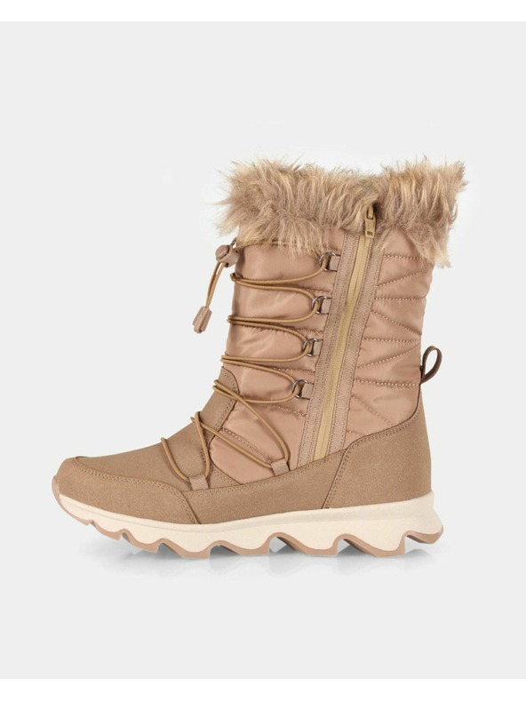 Kilpi Ženske čizme za snijeg Kilpi FROZEN HIGH WP-W Smeđe