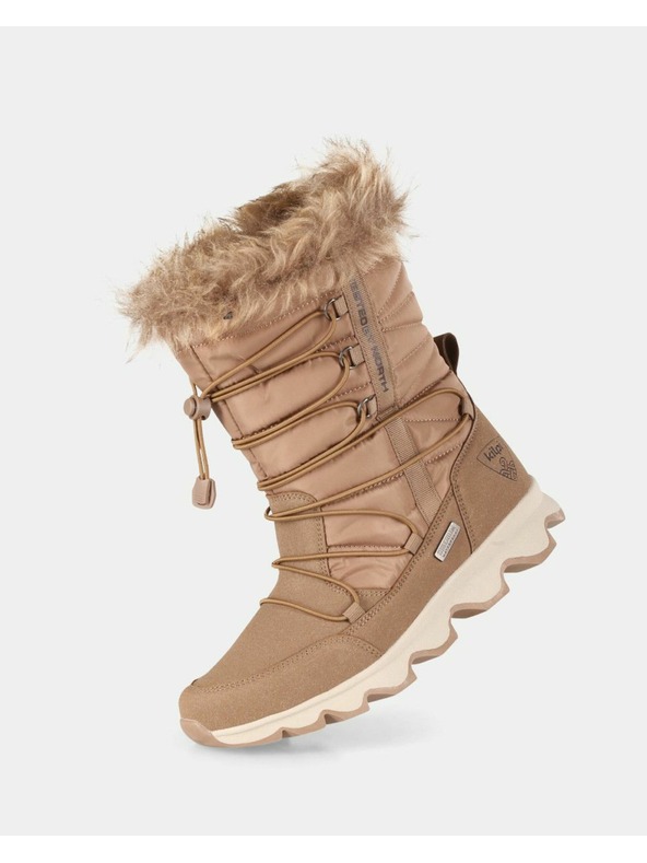 Kilpi Ženske čizme za snijeg Kilpi FROZEN HIGH WP-W Smeđe