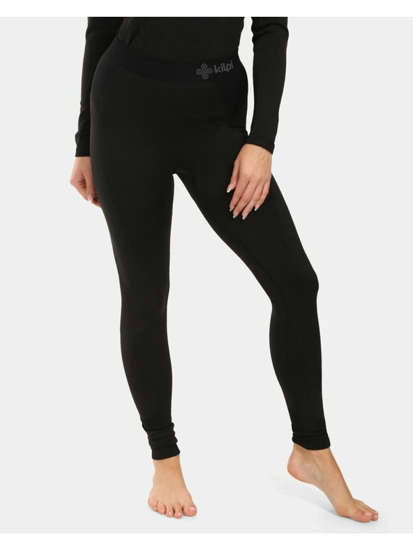 Kilpi Ženske bešavne termo hlače Kilpi OLINE-W Crna