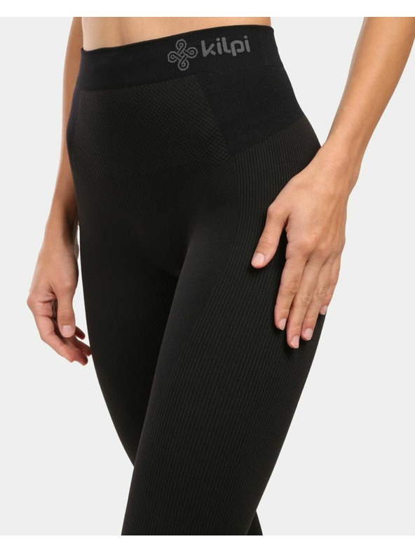 Kilpi Ženske bešavne termo hlače Kilpi OLINE-W Crna