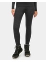 Kilpi Ženske termo hlače iz MERINO WOOL Kilpi MAVORA BOTTOM-W Crna