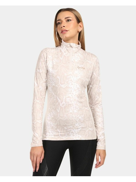 Kilpi Ženska termo majica s dugim rukavima Kilpi WILLEA-W Bež