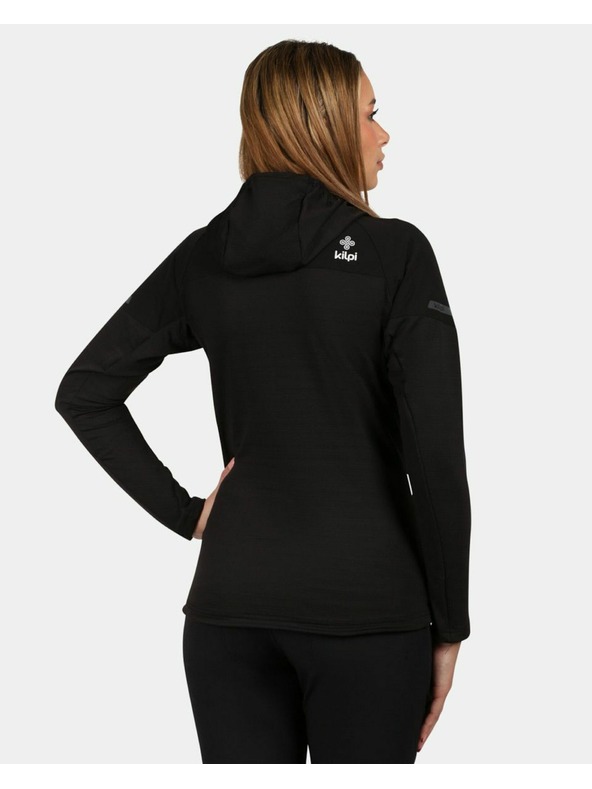 Kilpi Ženska funkcionalna dukserica s kapuljačom Kilpi MEMPHIS-W Crna