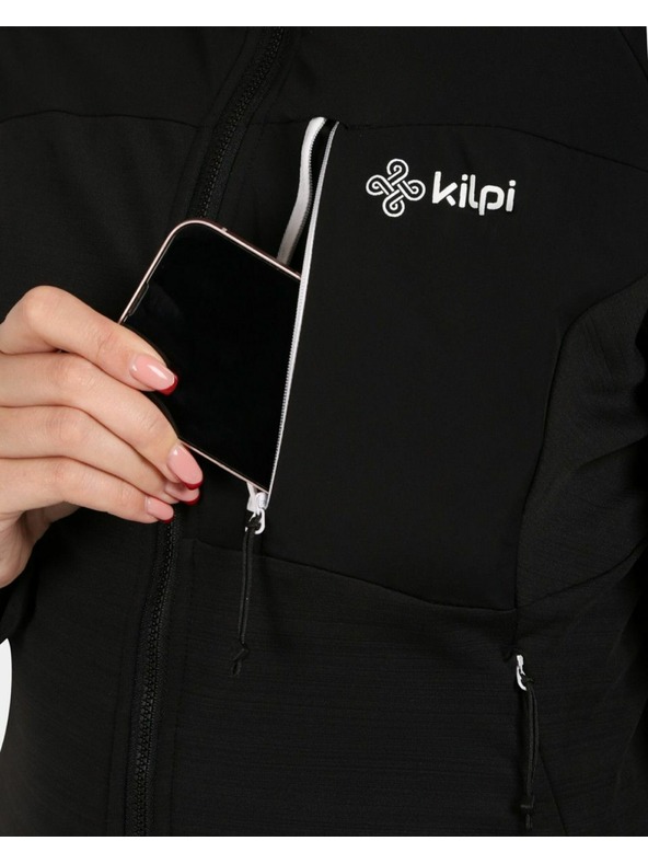 Kilpi Ženska funkcionalna dukserica s kapuljačom Kilpi MEMPHIS-W Crna