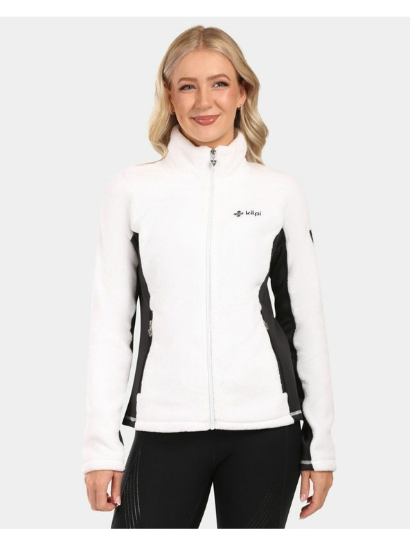 Kilpi Ženska dlakava flis dukserica Kilpi SKATHI-W Bijela
