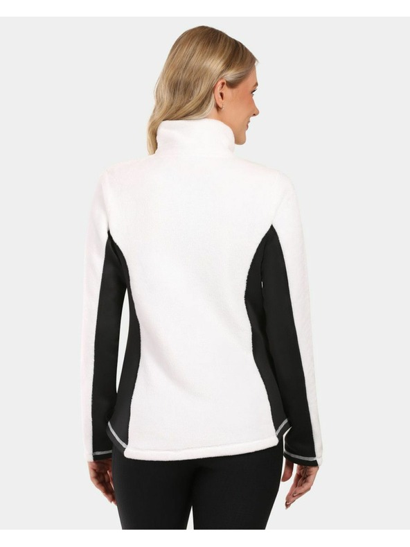 Kilpi Ženska dlakava flis dukserica Kilpi SKATHI-W Bijela