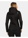 Kilpi Ženska zatopljena flis dukserica s kapuljačom Kilpi NEVIA-W Crna