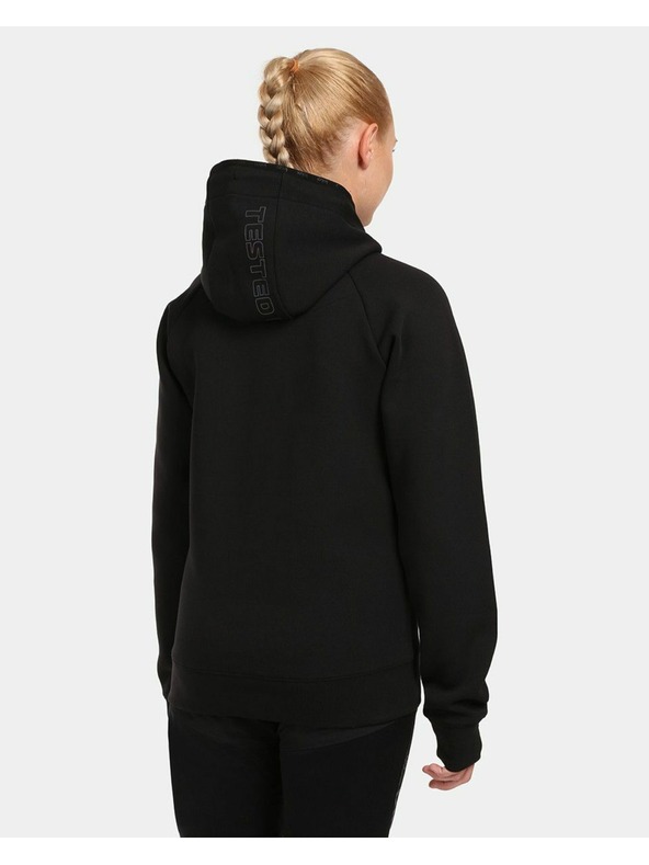 Kilpi Ženska hudie majica s kapuljačom Kilpi LTD BELLATRIX-W Crna