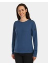 Kilpi Ženska pamučna majica dugih rukava Kilpi PROMOX-W Tamno plava
