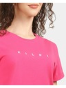 Kilpi Ženska pamučna majica s kratkim rukavima Kilpi PROLIX-W Ružičasta