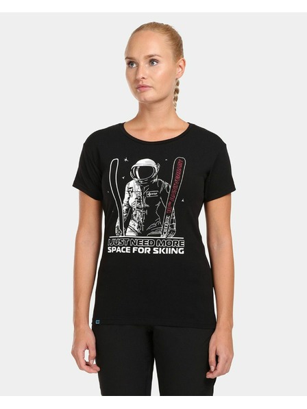 Kilpi Ženska pamučna majica Kilpi LTD TRITON-W Crna