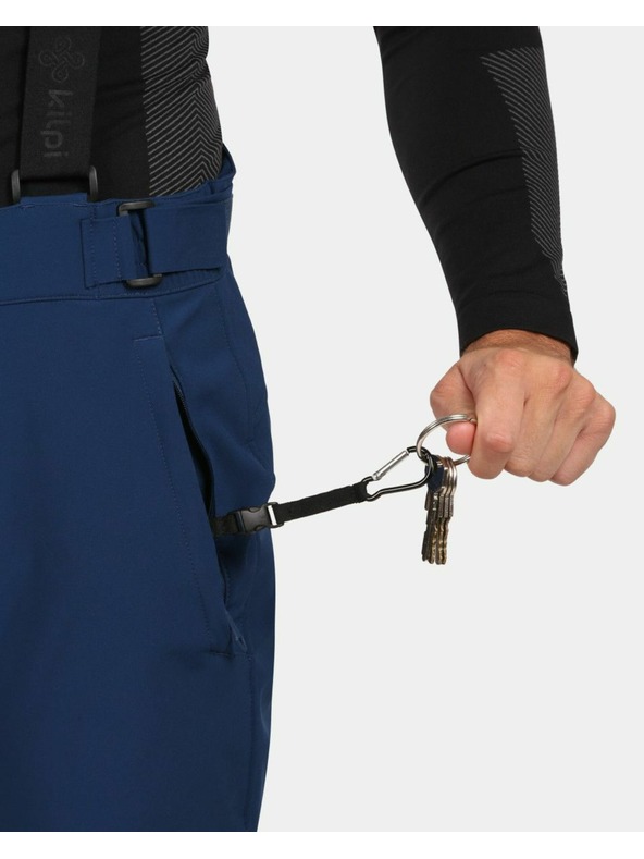 Kilpi Muške softshell skijaške hlače Kilpi RHEA-M Tamnoplave