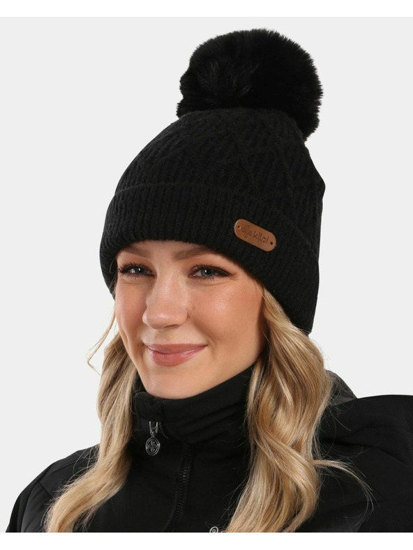 Kilpi Ženska zimska kapa Kilpi RENA-W Crna