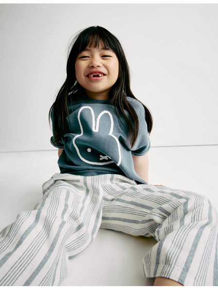 Marks & Spencer Majica Miffy™ s visokim udjelom pamuka (1–8 godina) Marks & Spencer siva