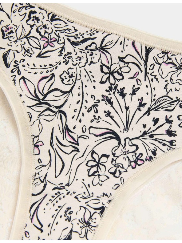 Marks & Spencer Brazilske gaćice s printom i visokim udjelom pamuka Marks & Spencer zelena