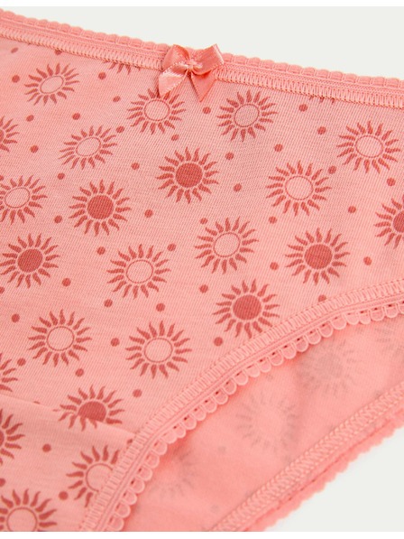 Marks & Spencer Brazilske gaćice s visokim udjelom pamuka i Lycra™ materijalom, 5 kom Marks & Spencer narančasta