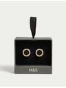 Marks & Spencer Okrugli manžetni gumbovi Marks & Spencer srebrna