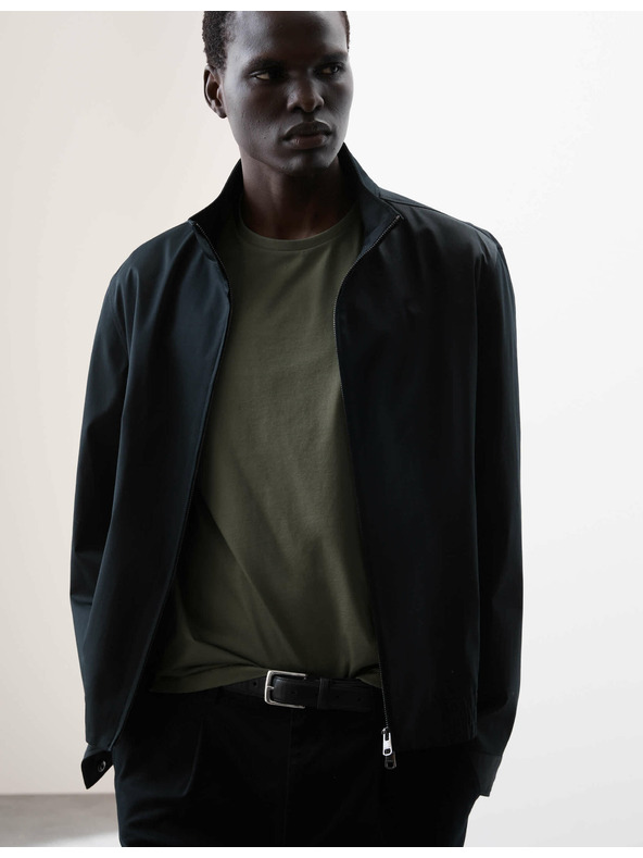 Marks & Spencer Majica od premium pamučne tkanine, uski kroj Marks & Spencer zelena