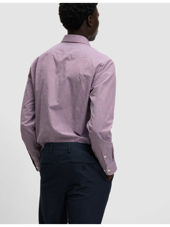 Marks & Spencer Karirane košulje normalnog kroja za lagano glačanje, 2 kom Marks & Spencer crvena