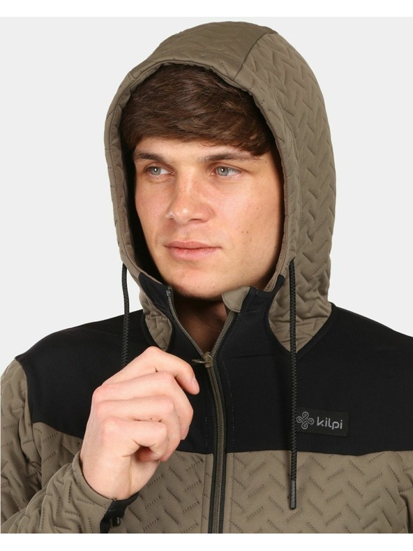 Kilpi Muška topla flis jakna s kapuljačom Kilpi NEVIA-M Zelena