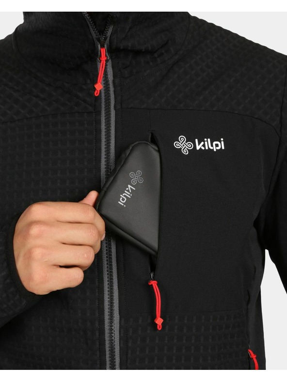 Kilpi Muška flis dukserica s kapuljačom Kilpi FRENI-M Crna