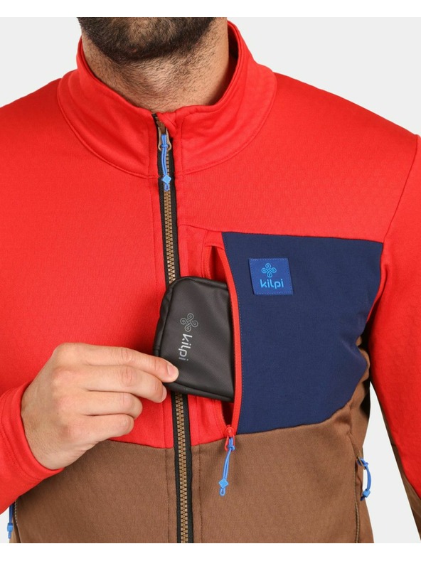 Kilpi Muška flis jakna Kilpi ERIN-M Smeđa