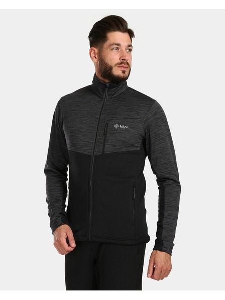 Kilpi Kilpi ERIN-M muška funkcionalna majica s kapuljačom crna