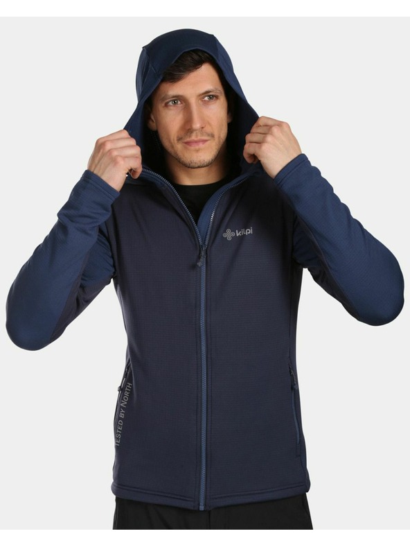 Kilpi Muška sportska dukserica s kapuljačom Kilpi SEVELEN-M Tamno plava
