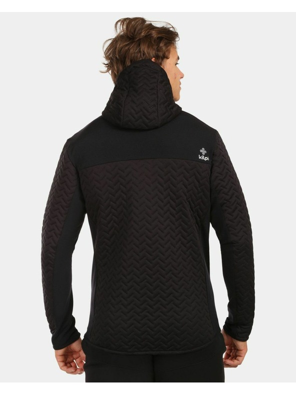 Kilpi Muška topla flis dukserica s kapuljačom Kilpi NEVIA-M Crna