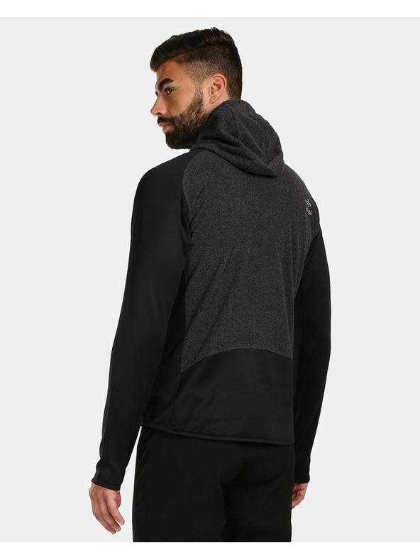 Kilpi Muška flis dukserica Kilpi VERSAM-M Crna