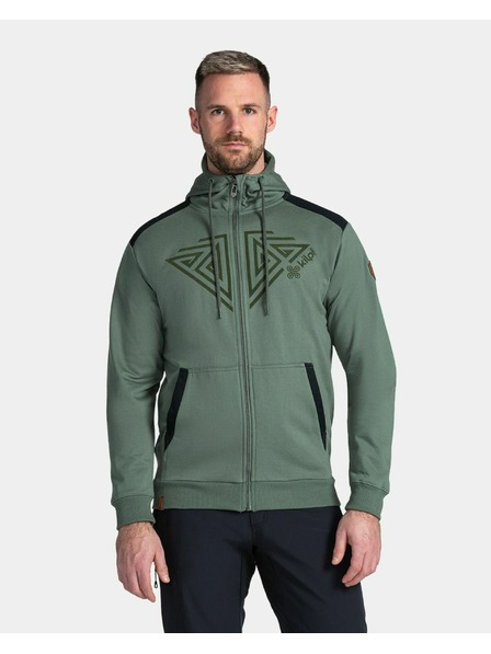 Kilpi Muška dukserica Kilpi ADELAN-M Tamno zelena